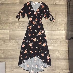 Gypsy witchy flowy boho cottagecore floral dress